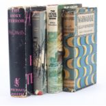 Four hardback books with dust covers comprising Marmaduke, The House on the Brink, Northern