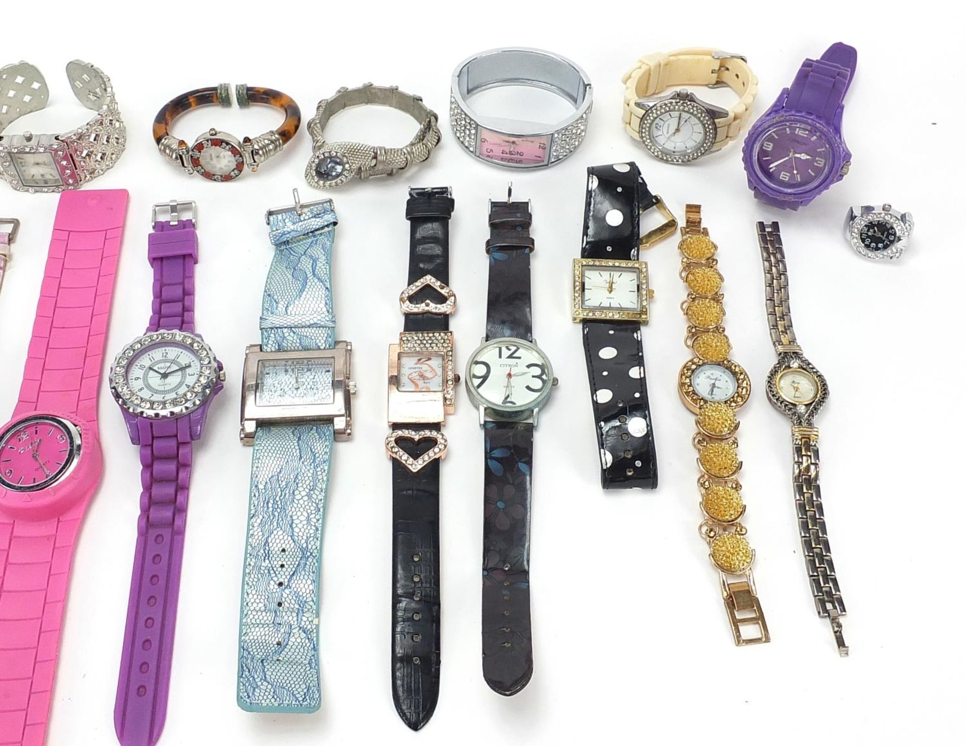 Collection of ladies dress wristwatches and ring watches including Betty Boop - Image 3 of 4