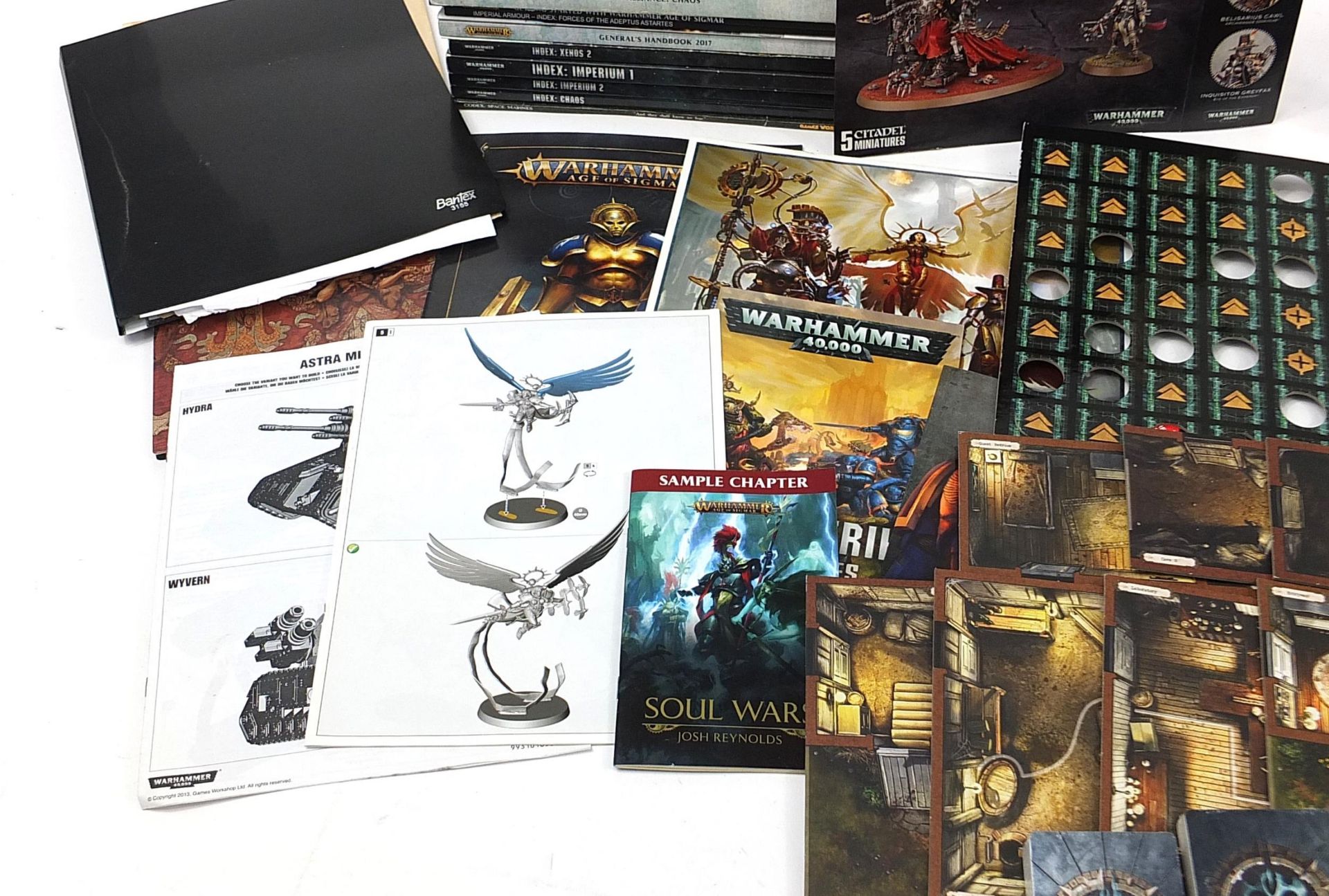 Extensive collection of Warhammer figures and magazines including Blood Warriors, Tyranid - Image 11 of 16