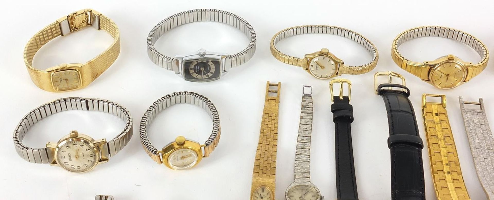 Twenty four ladies watches to include Seiko, Sekonda, Accurist, Timex and Rotary - Image 2 of 6