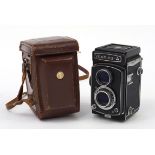 Yoshika-A camera with leather case