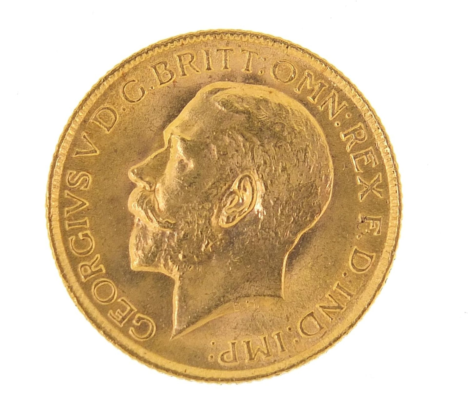 George V 1912 gold sovereign - Image 2 of 2