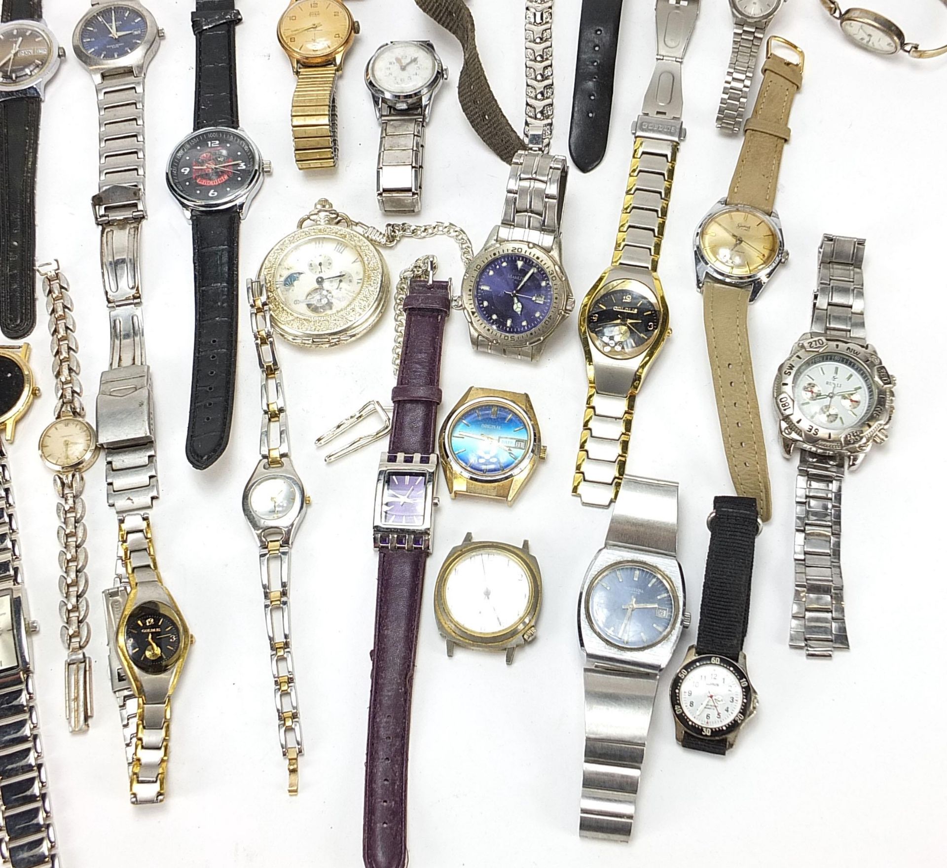 Vintage and later ladies' and gentlemen's wristwatches including Ingersoll, Timex, Sekonda and - Image 5 of 6