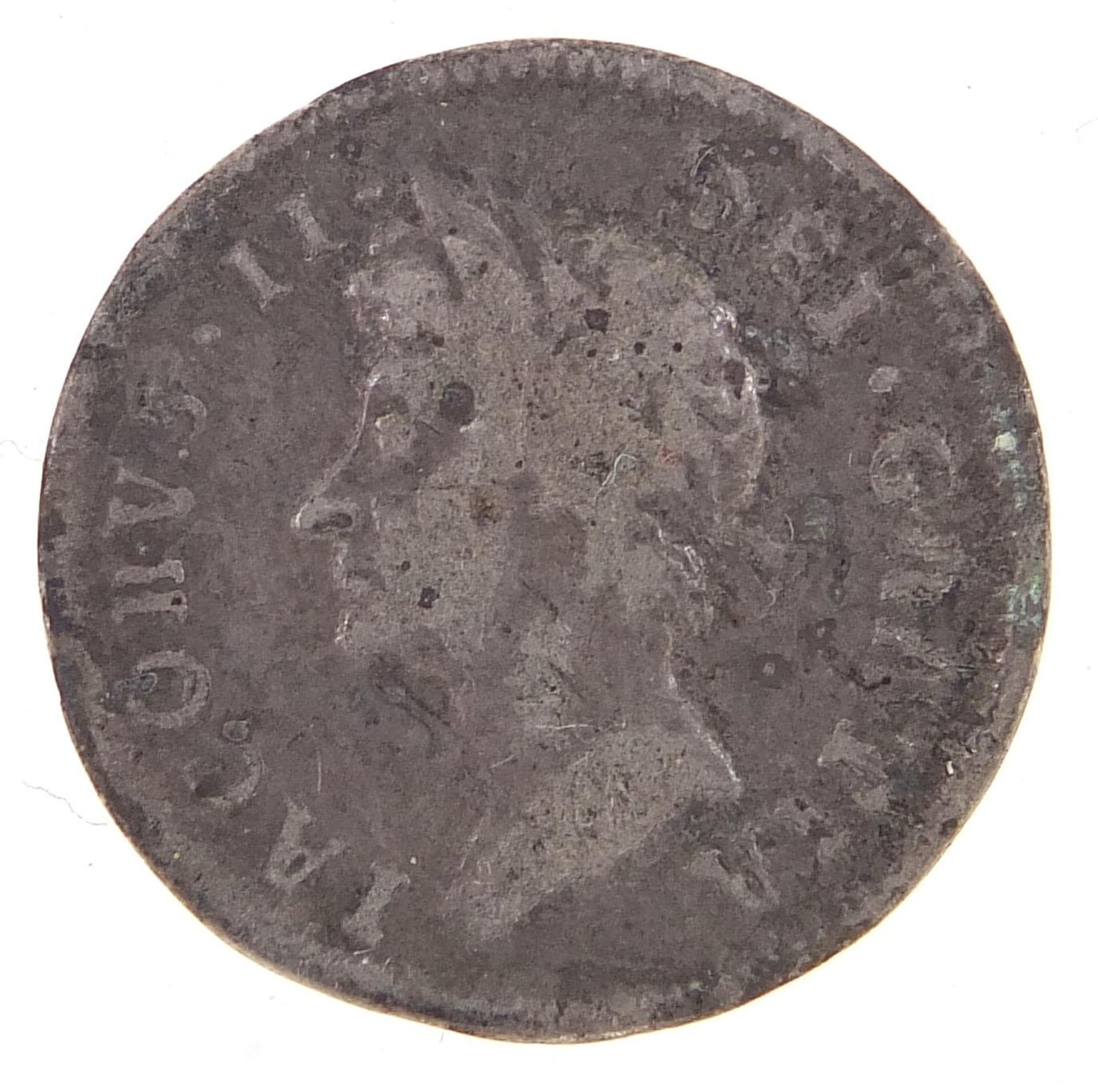 James II 1687 Maundy threepence - Image 2 of 2