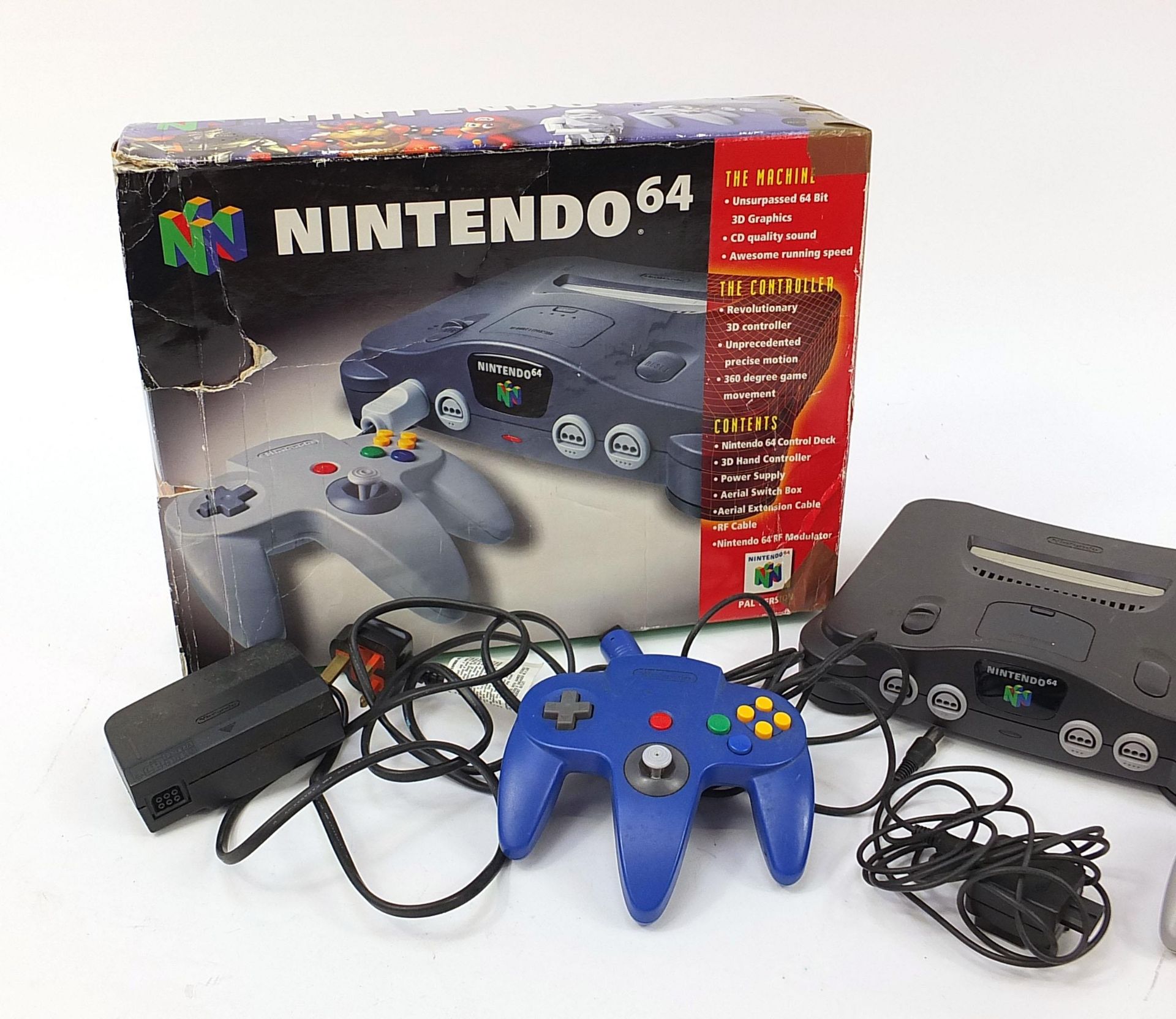 Nintendo 64 games console with box - Image 2 of 4