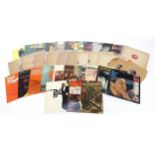 Vinyl LP's and singles including Ella Fitzgerald and Frog Morton