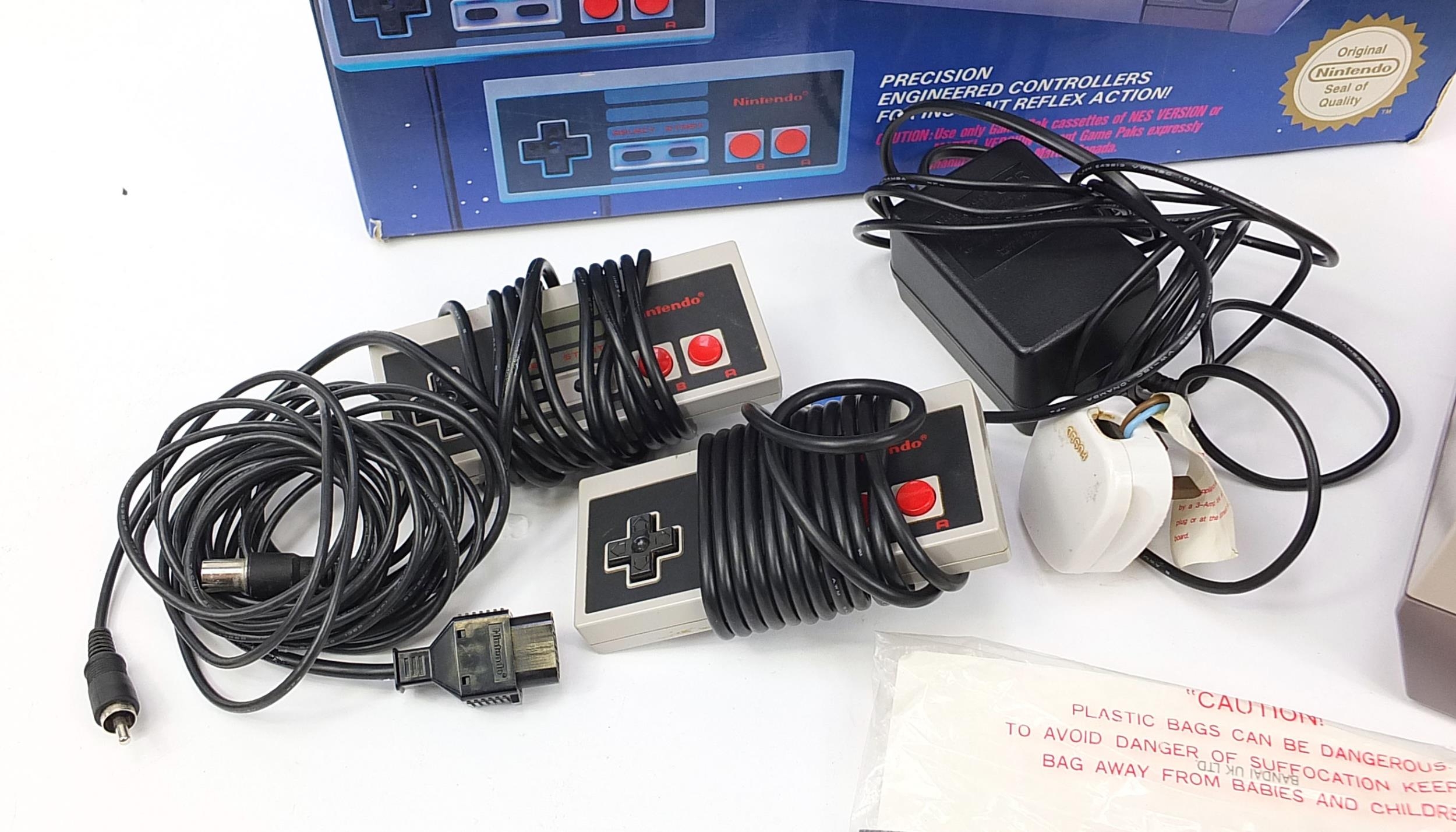 Nintendo control deck entertainment system with box - Image 2 of 7