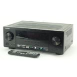 Pioneer digital AV receiver model VSX-529-K, 17cm H x 43cm W x 31cm D