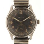 Doxa, vintage gentlemen's wristwatch, the case numbered 4645228, 34mm in diameter