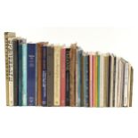 Art related books including Coro by Keith Roberts, Museum of Fine Arts Boston, Edward Lear, Monet,