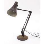 Vintage brown Anglepoise table lamp