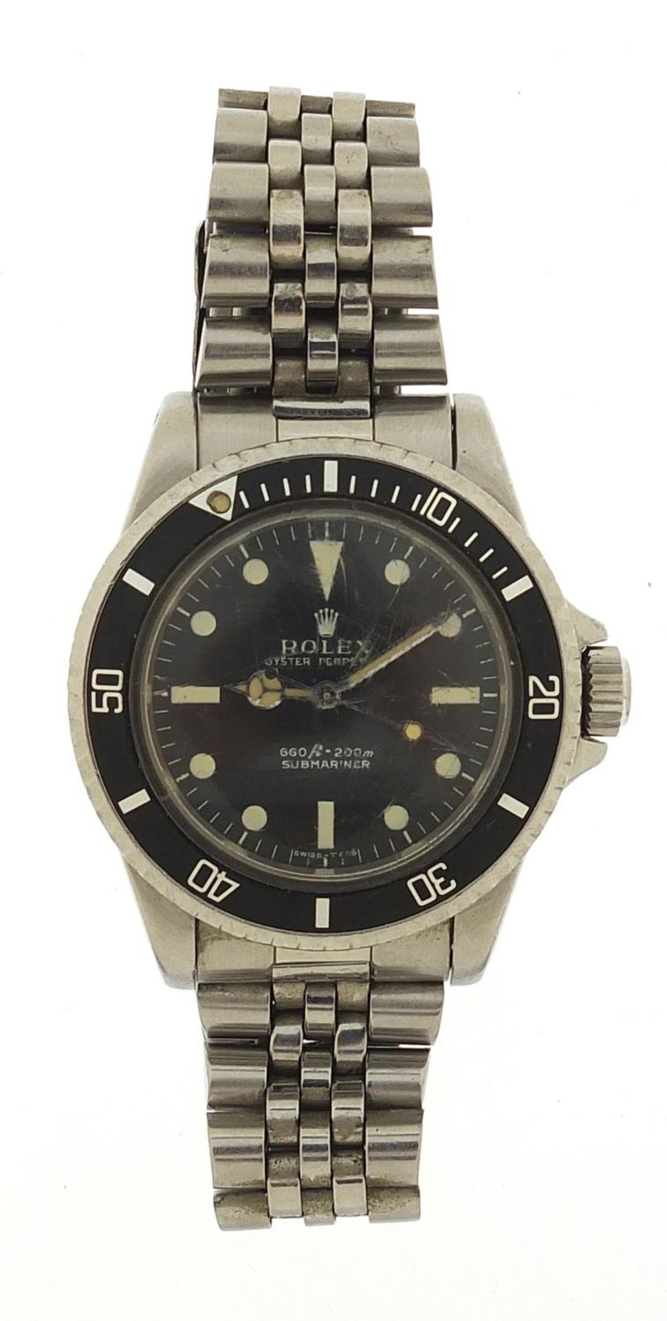 Rolex gentlemen's Submariner automatic wristwatch, ref 5513, serial number 1005684, 40mm in diameter - Bild 2 aus 9