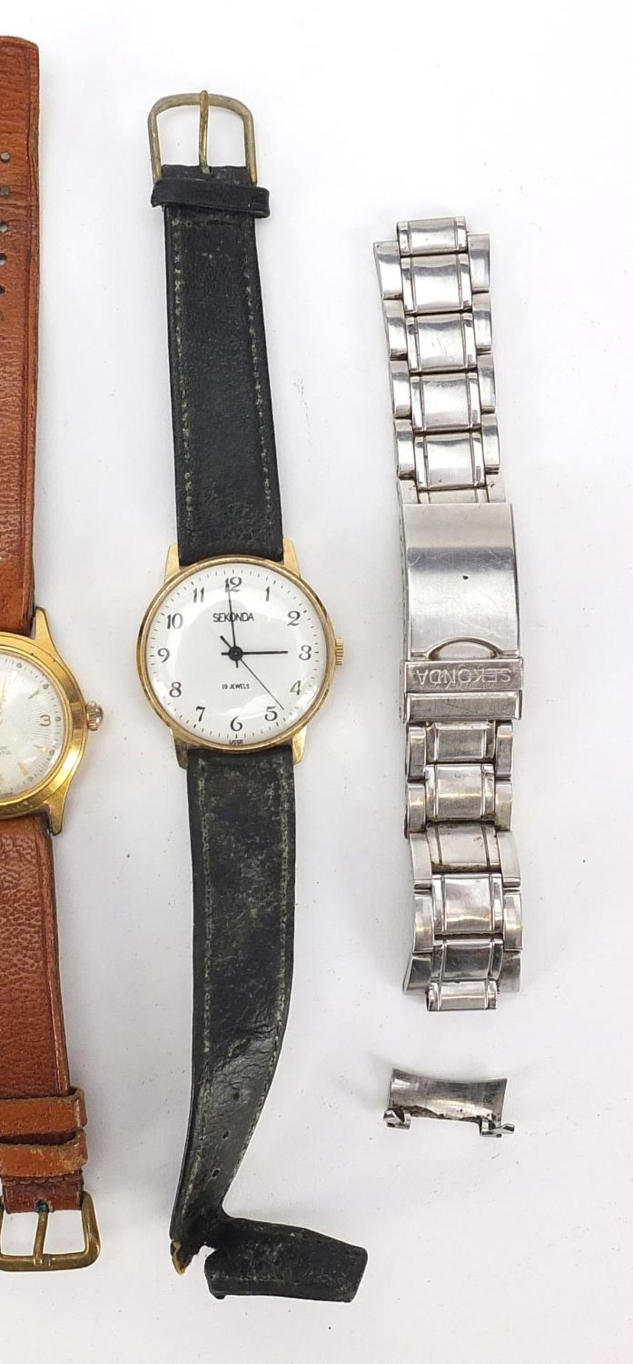 Six vintage gentlemen's wristwatches including Thorne Automatic, Garrard Automatic and Mudu - Image 3 of 5