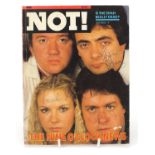 Vintage Not! magazine with signatures including Rowan Atkinson