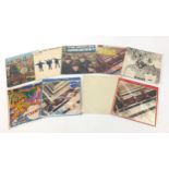 The Beatles vinyl LP's including The White Album with three photographs, Sgt Pepper's Lonely