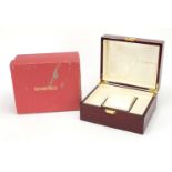 Richard Mille fitted watch box, 10cm H x 21cm W x 17cm D