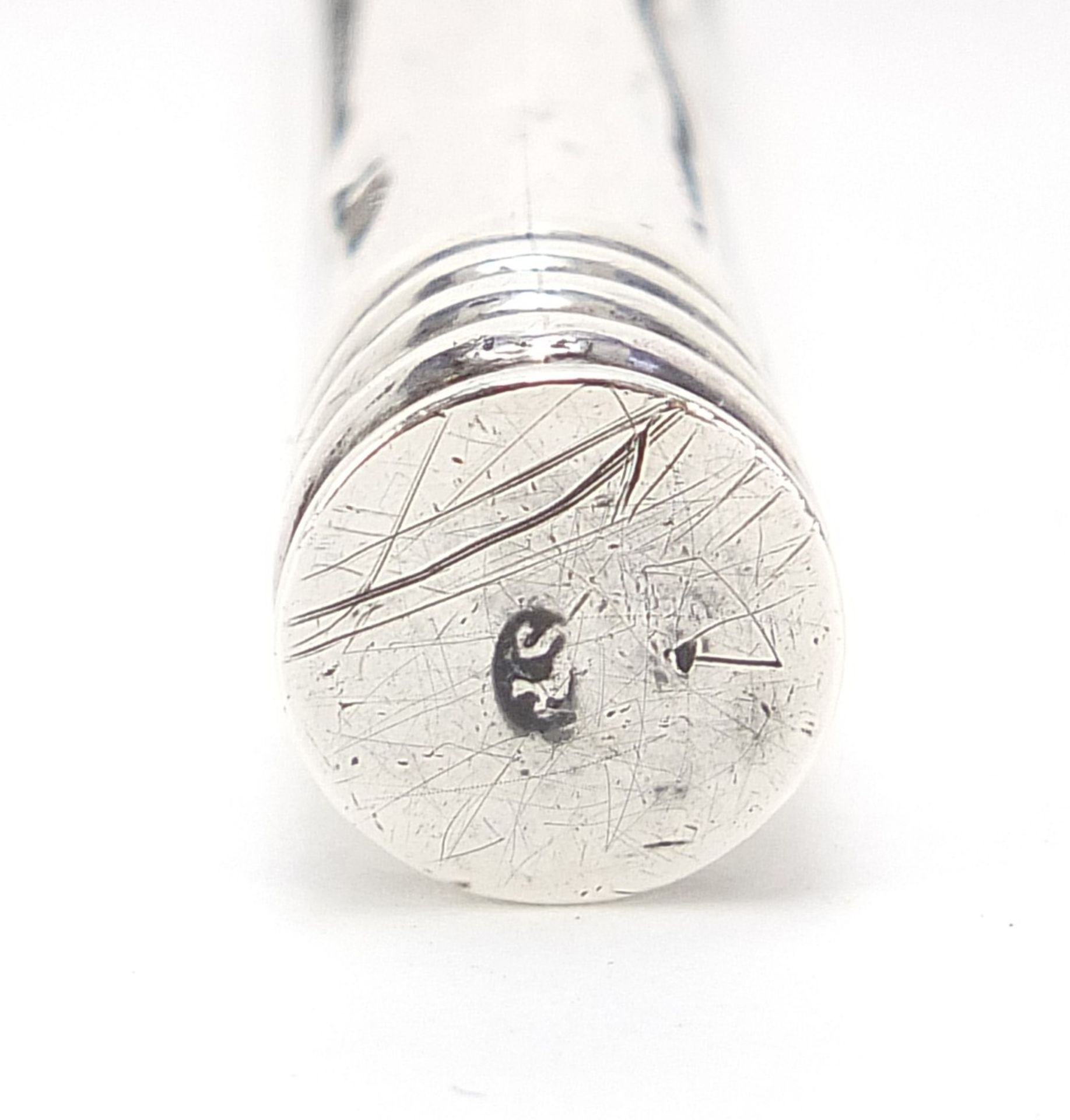 Antique silver corkscrew by Samuel Pemberton, 8cm in length - Image 5 of 5