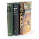 Three hardback books comprising Circles by Alistair Maclean, The Good Shepherd and After the Act