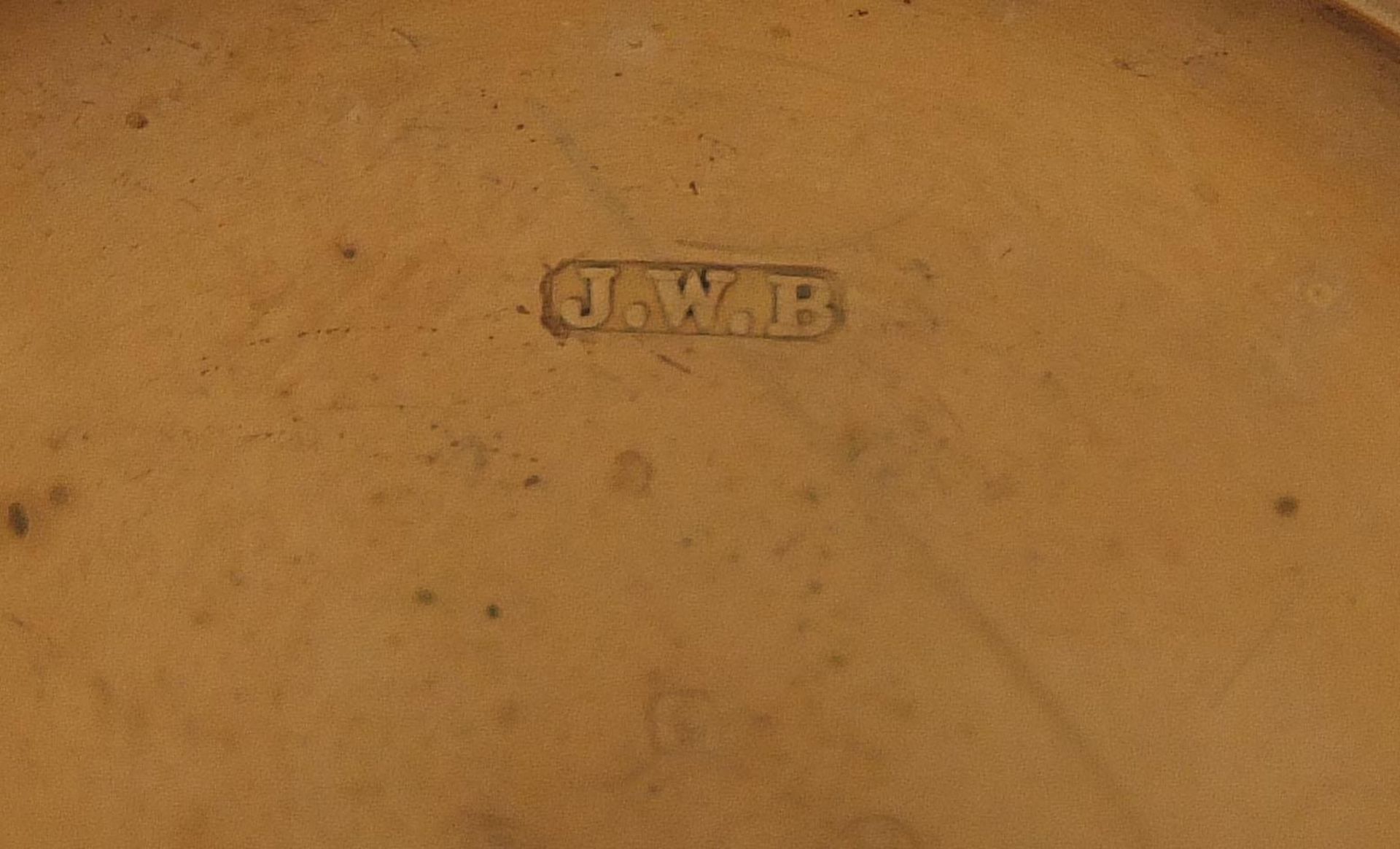J W Benson, gentlemen's 9ct gold half hunter pocket watch, the movement numbered 8671, the case - Image 5 of 7