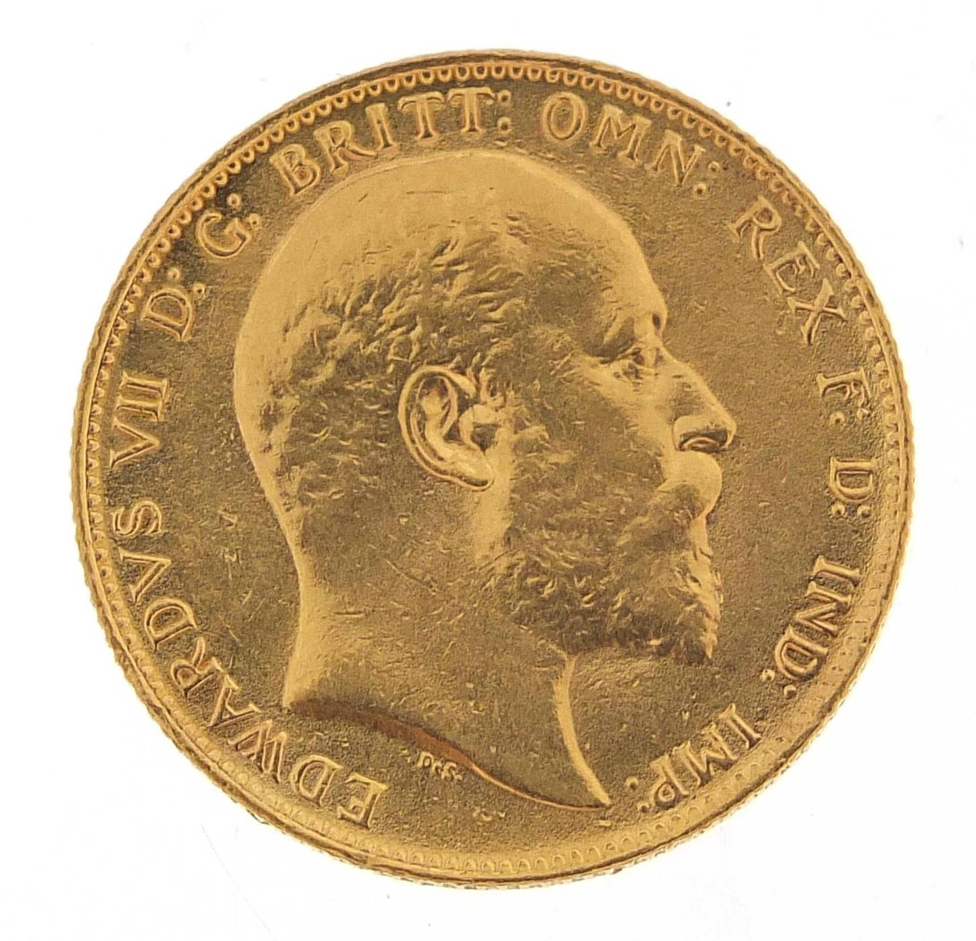 Edward VII 1902 gold sovereign, Perth mint - this lot is sold without buyer's premium - Image 2 of 3