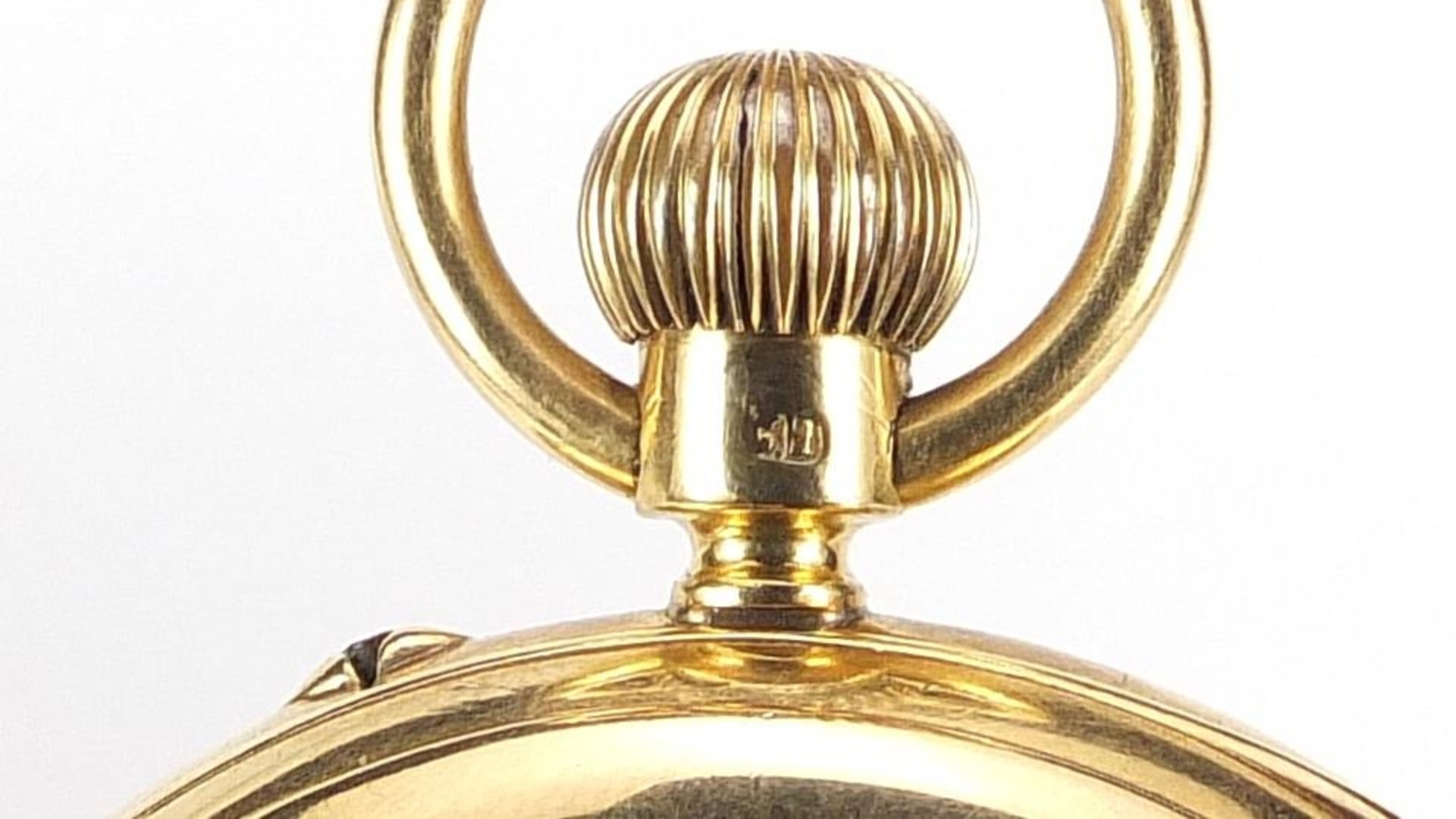 Barraud & Lunds, gentlemen's 18ct gold open face pocket watch, the movement numbered 3/5022, the - Image 6 of 6