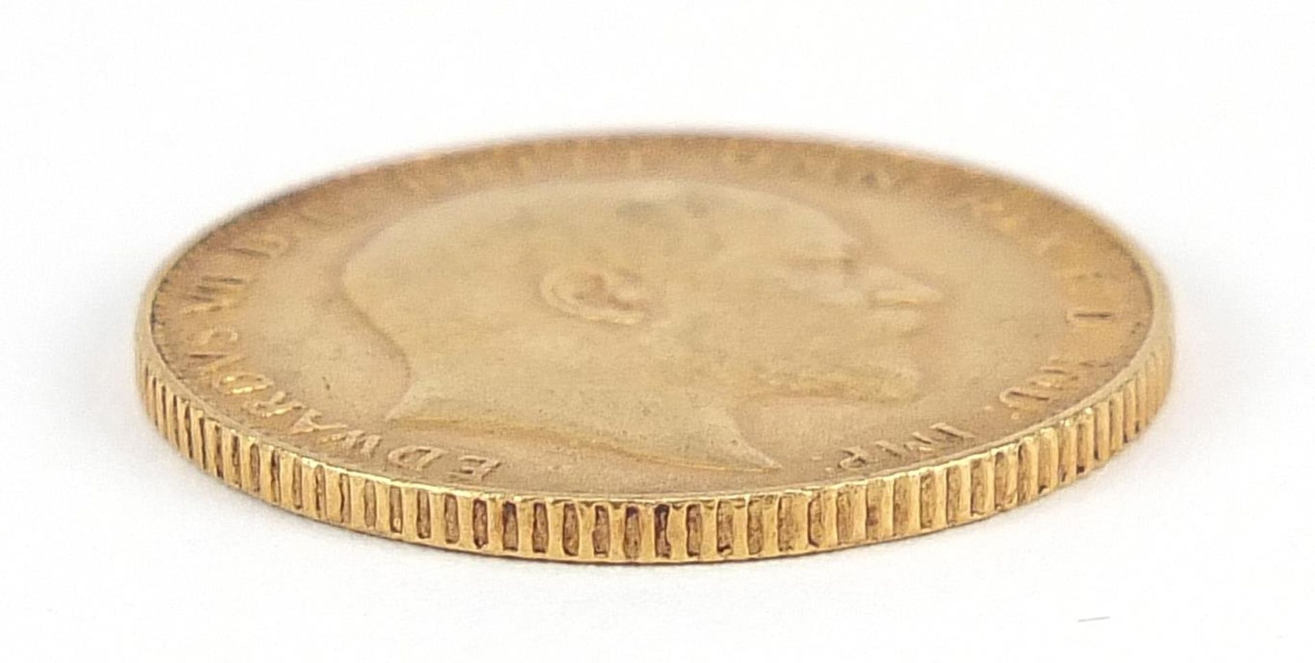 Edward VII 1907 gold sovereign - this lot is sold without buyer's premium - Image 3 of 3