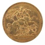 Queen Victoria Jubilee head 1892 gold sovereign - this lot is sold without buyer's premium