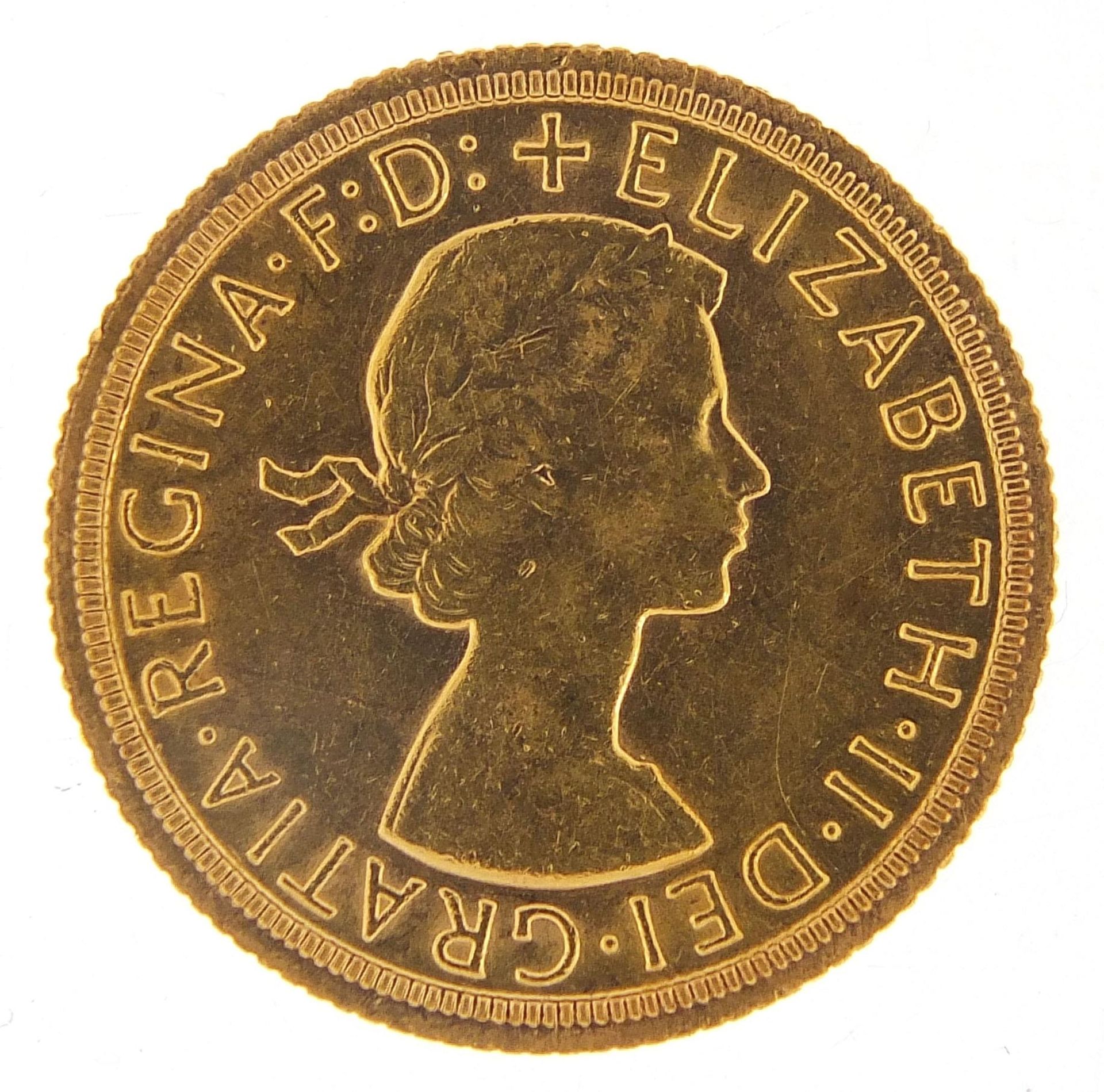 Elizabeth II 1966 gold sovereign - this lot is sold without buyer's premium - Image 2 of 3