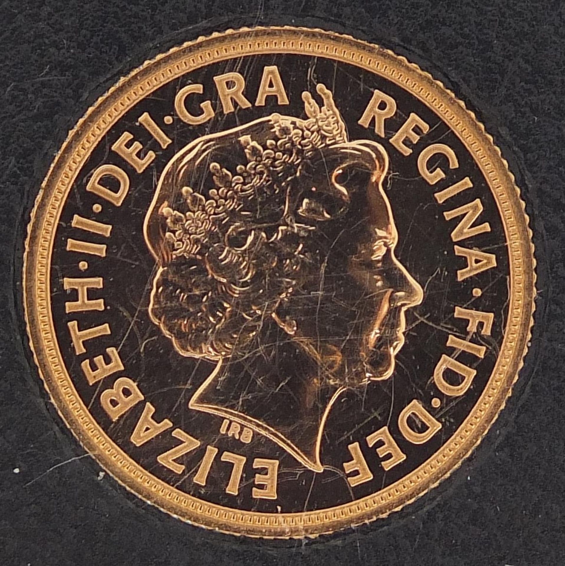 Elizabeth II 2015 gold sovereign housed in portfolio management coin capsule - this lot is sold - Image 3 of 4