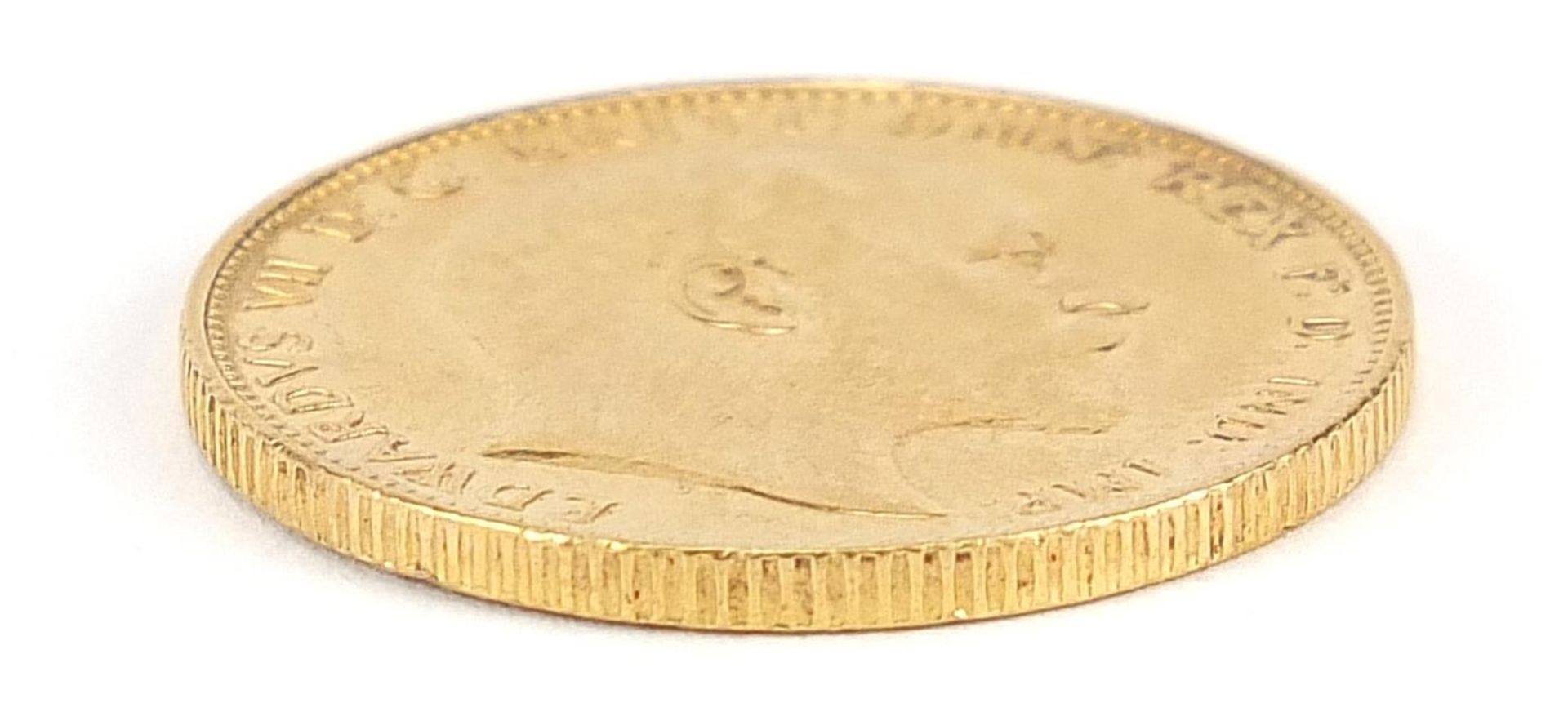 Edward VII 1902 gold sovereign, Perth mint - this lot is sold without buyer's premium - Image 3 of 3