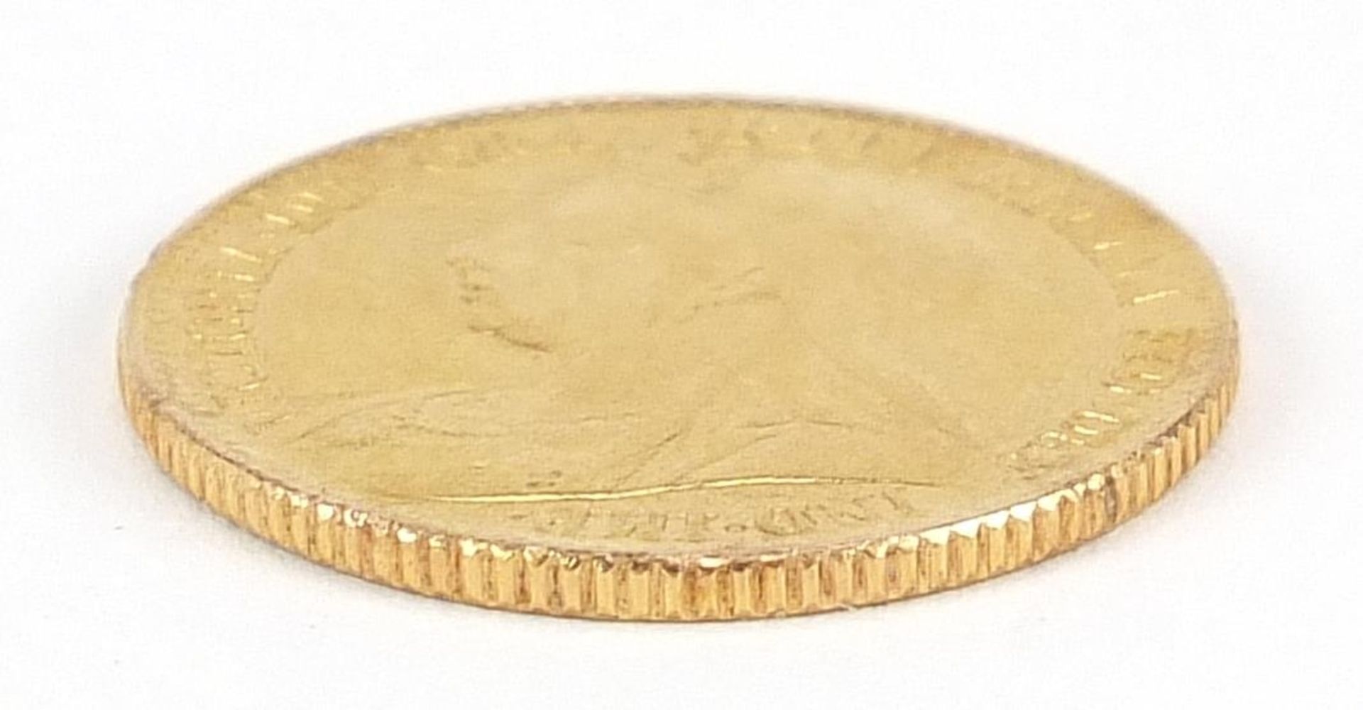 Queen Victoria 1896 gold half sovereign, - this lot is sold without buyer's premium - Image 3 of 3