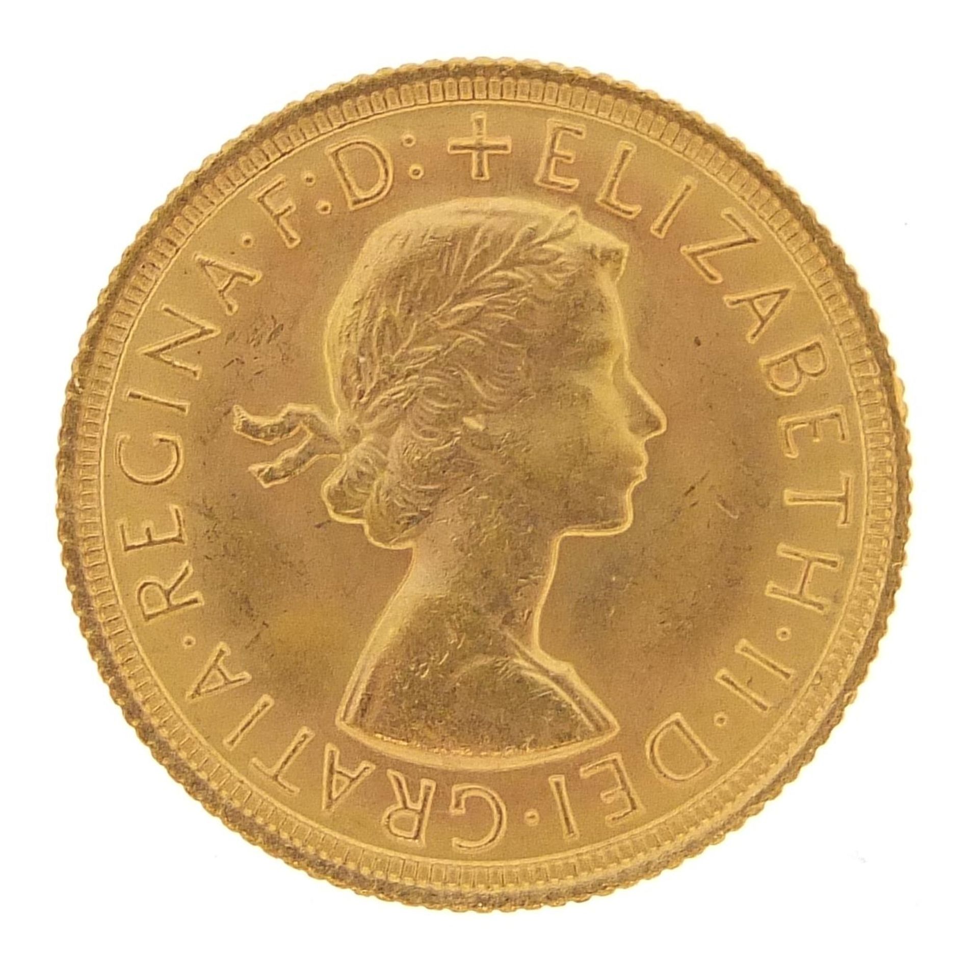 Elizabeth II 1968 gold sovereign - this lot is sold without buyer's premium - Image 2 of 3