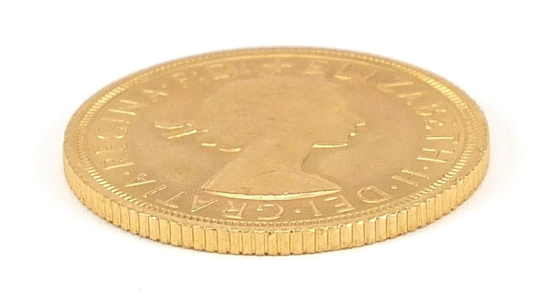 Elizabeth II 1968 gold sovereign - this lot is sold without buyer's premium - Image 3 of 3