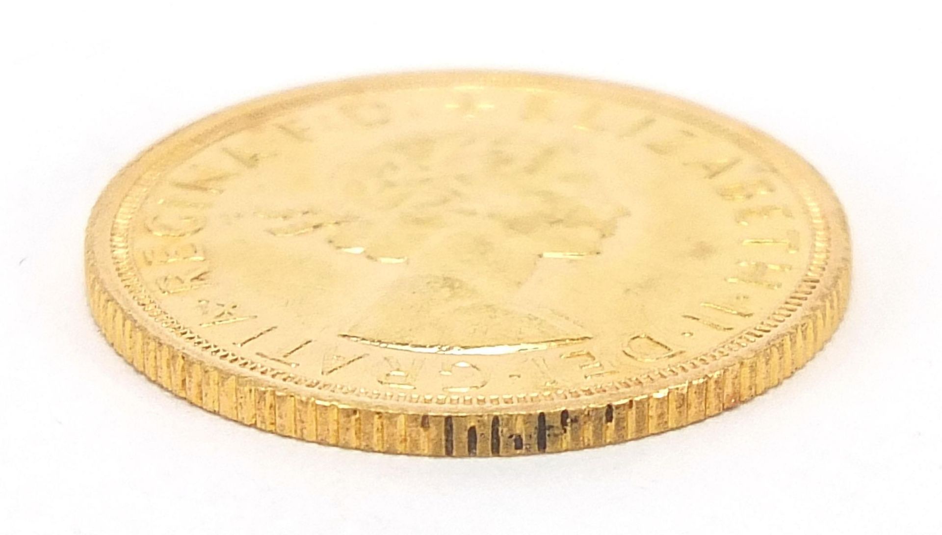 Elizabeth II 1966 gold sovereign - this lot is sold without buyer's premium - Image 3 of 3