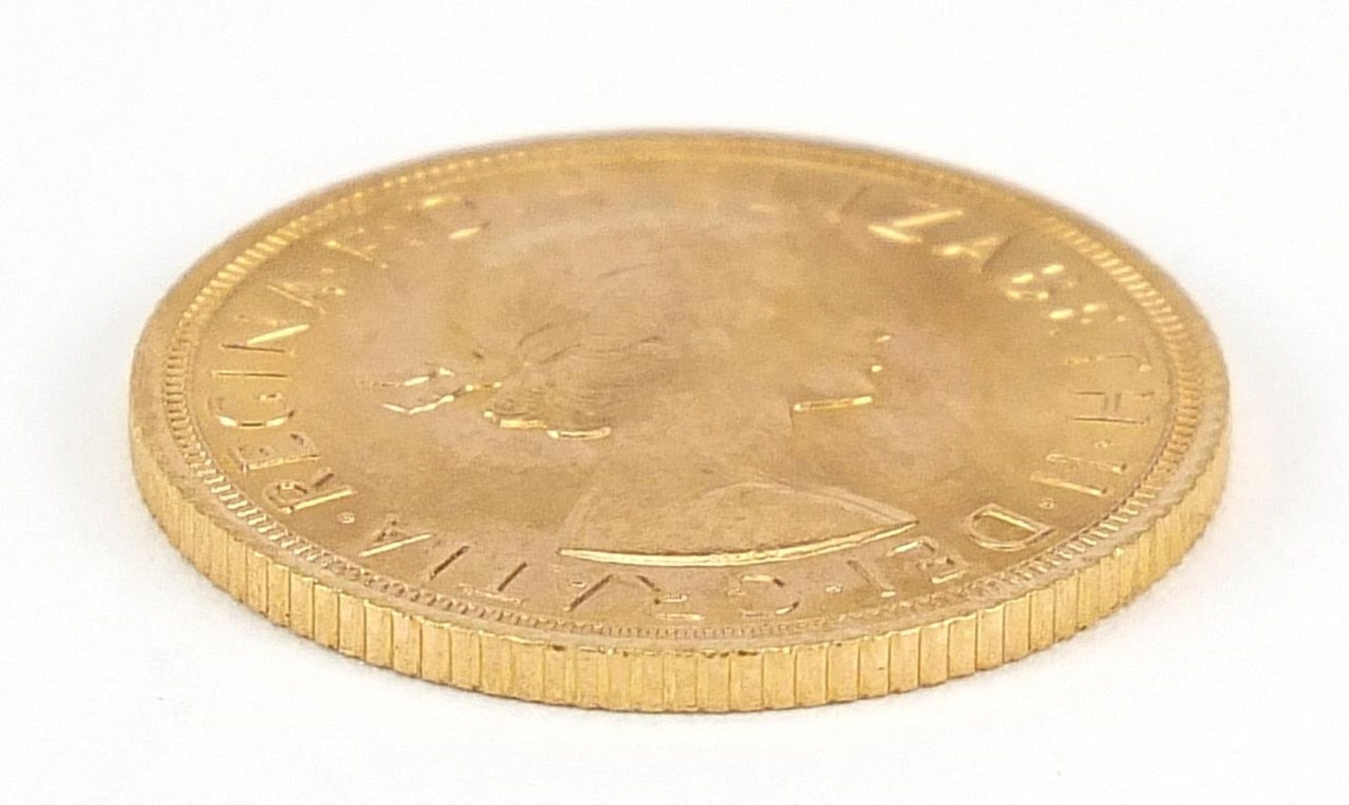Elizabeth II 1965 gold sovereign - this lot is sold without buyer's premium - Image 3 of 3