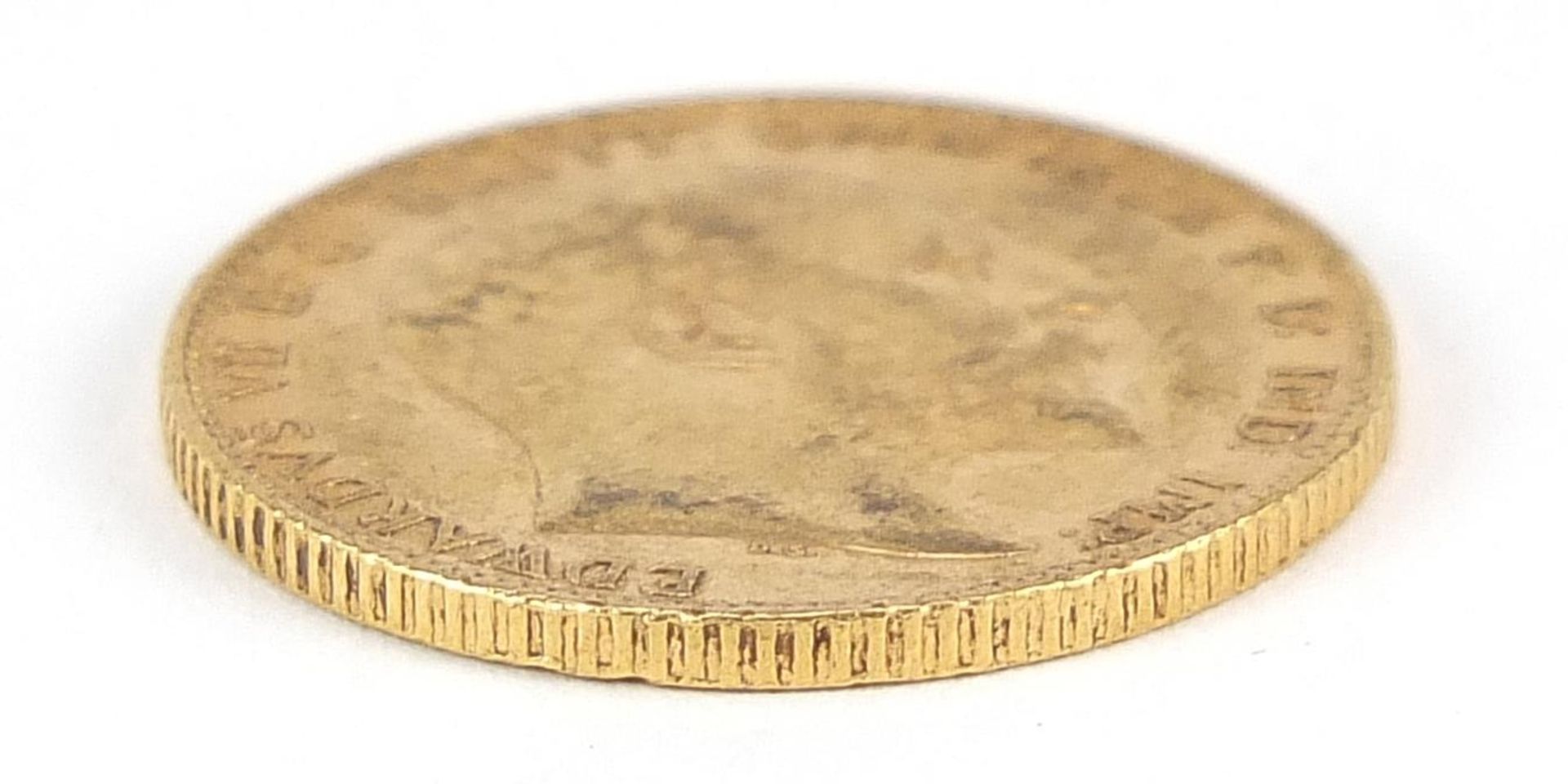 Edward VII 1902 gold sovereign - this lot is sold without buyer's premium - Image 3 of 3