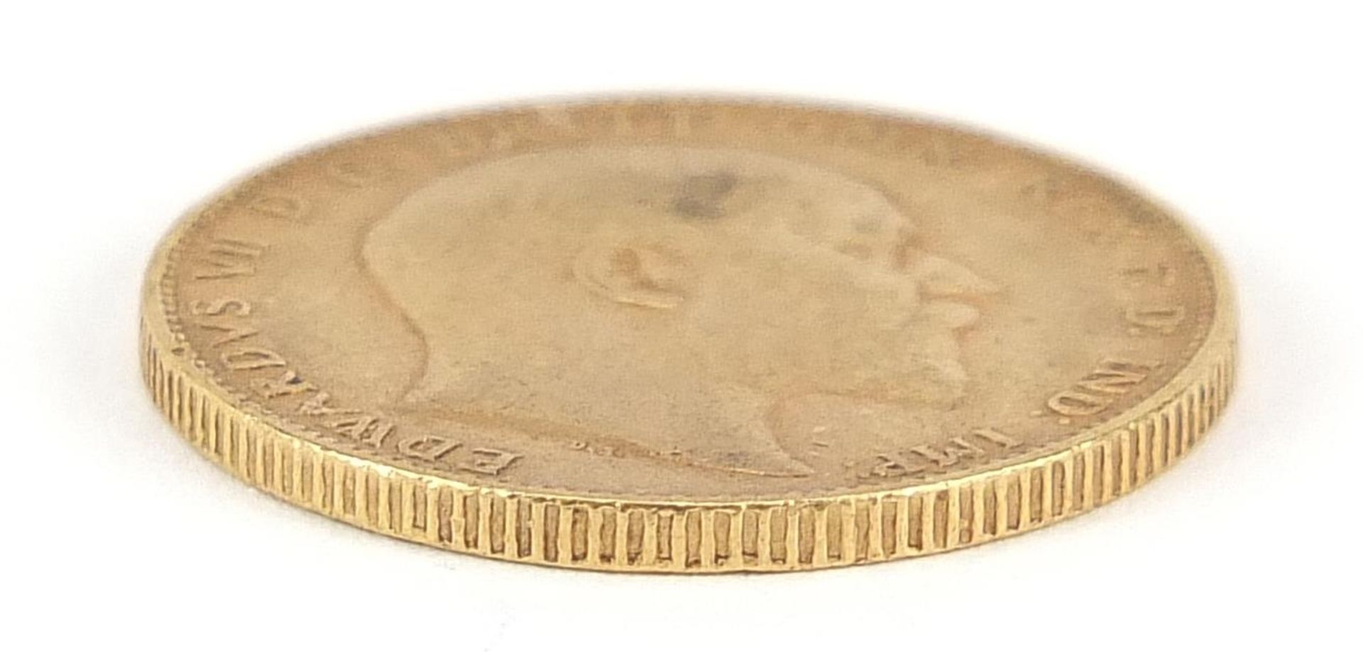 Edward VII 1903 gold sovereign - this lot is sold without buyer's premium - Bild 3 aus 3