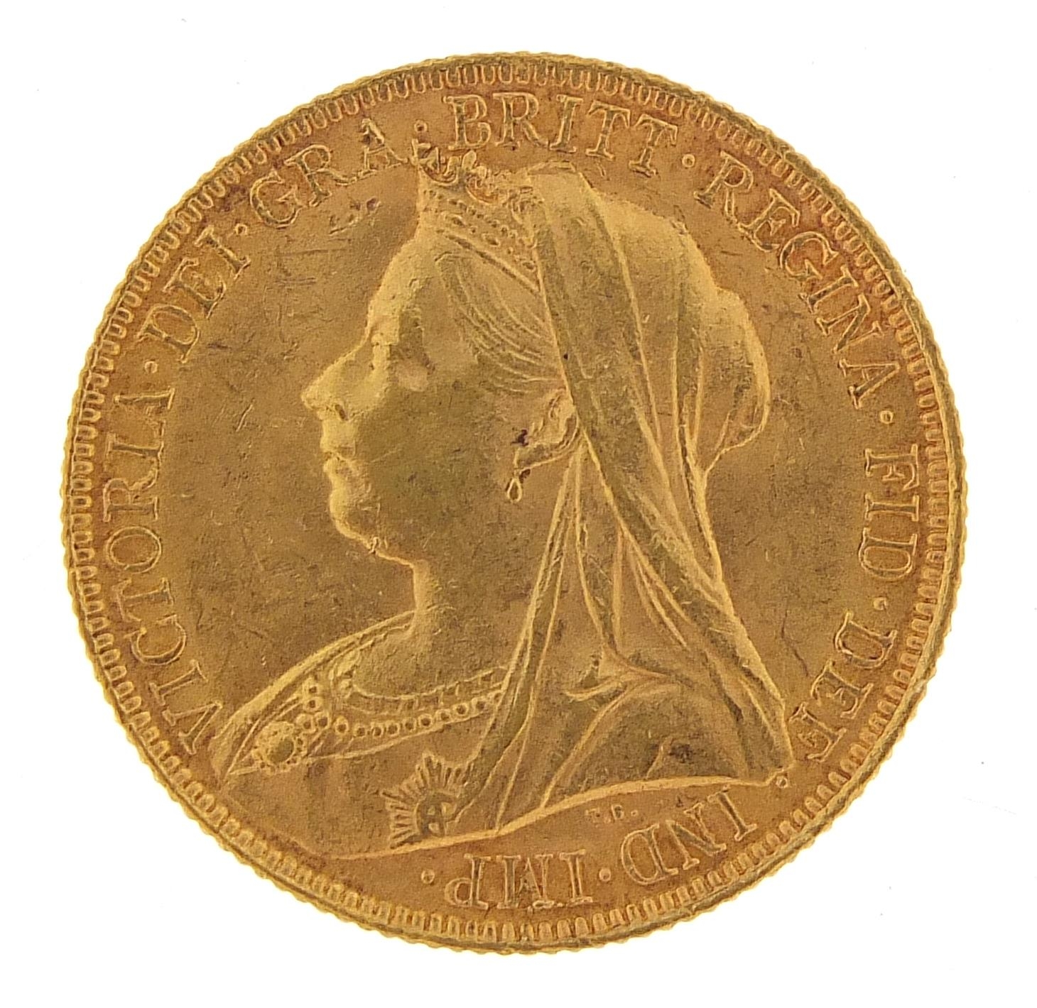 Queen Victoria 1898 gold sovereign, Sydney mint - this lot is sold without buyer's premium - Image 2 of 3