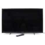 Sony 40 inch LCD TV with remote control, model KDL-40EX653