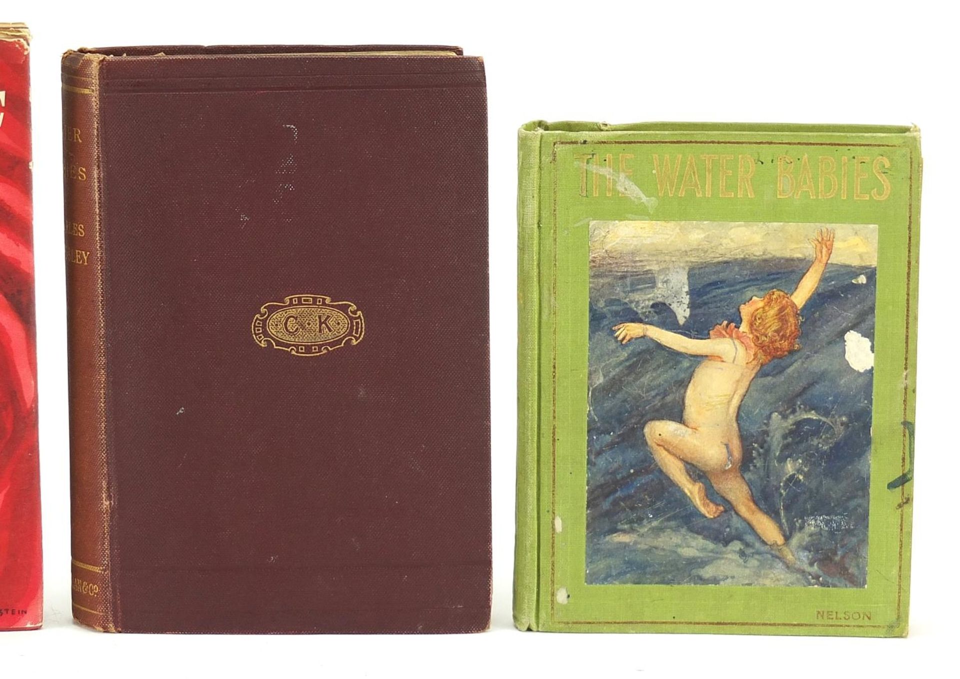 Four hardback books comprising The Water Babies by Charles Kingsley, The Rainbow and the Rose by - Image 3 of 7
