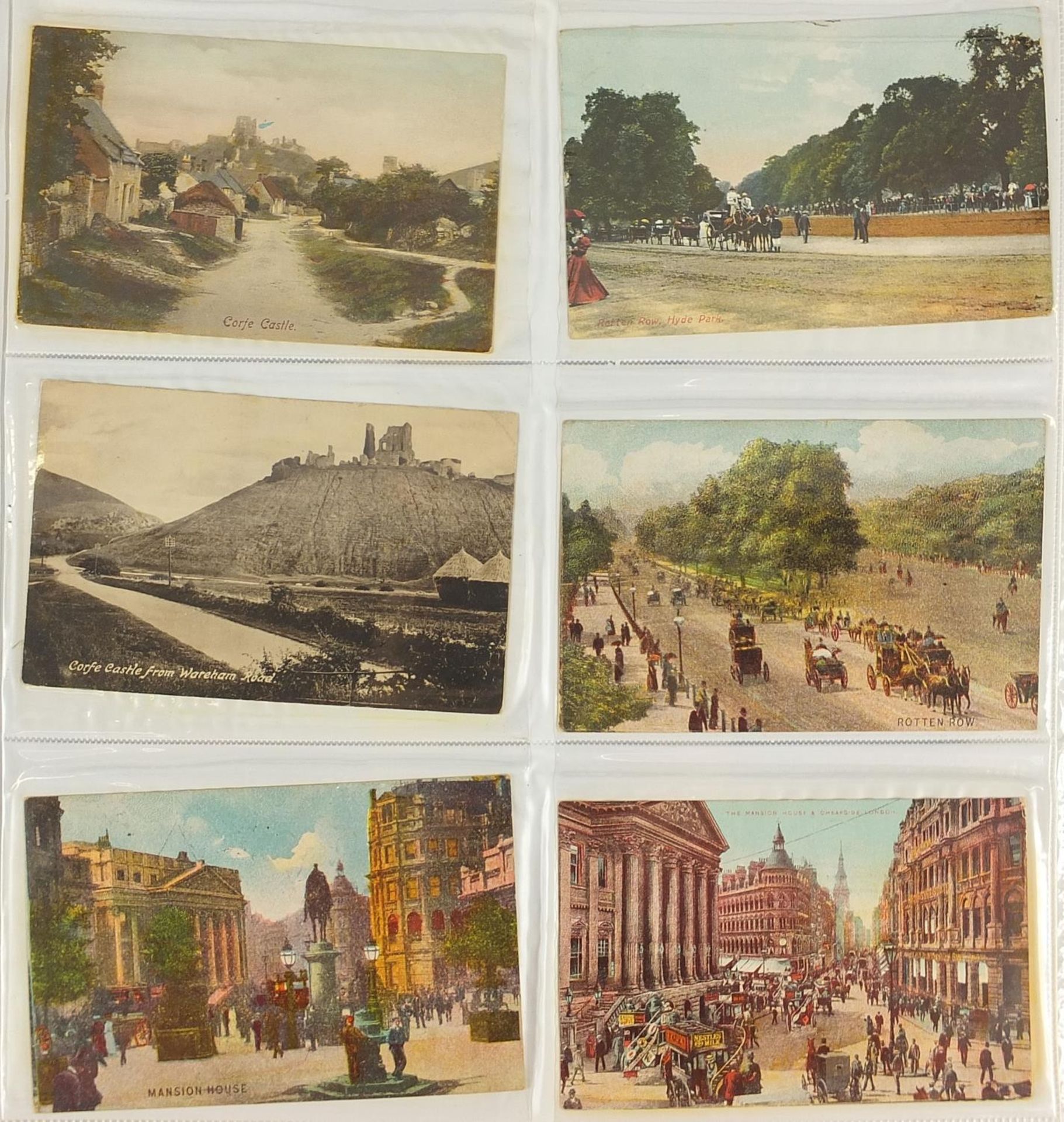 Good large collection of Edwardian and later postcards, some black and white photographic arranged - Image 4 of 17