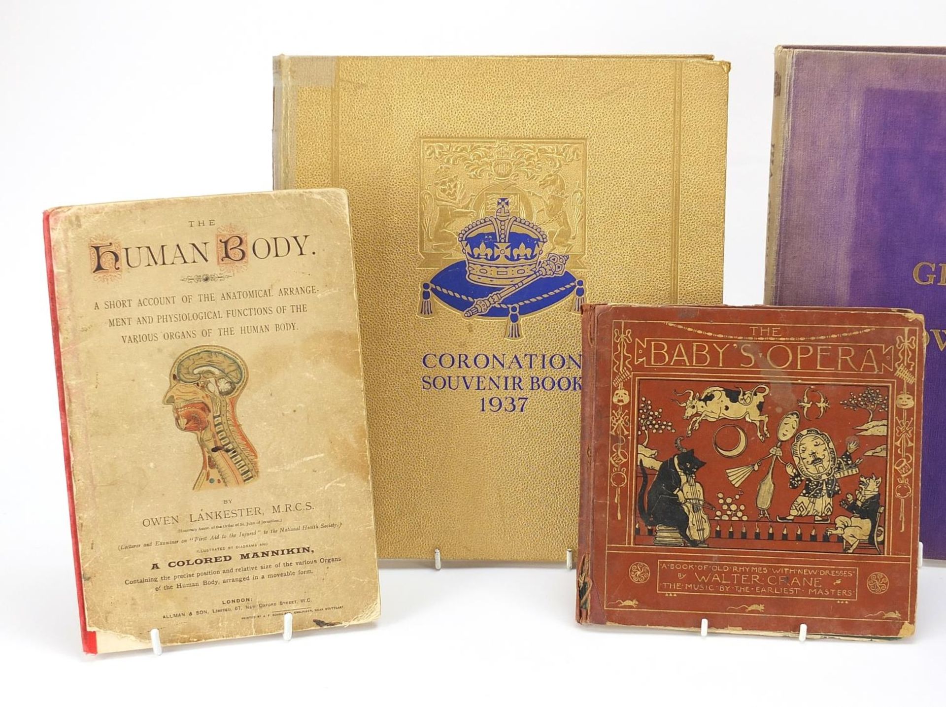 Four hardback books including Commemorative, The Baby's Opera and The Human Body - Image 2 of 5