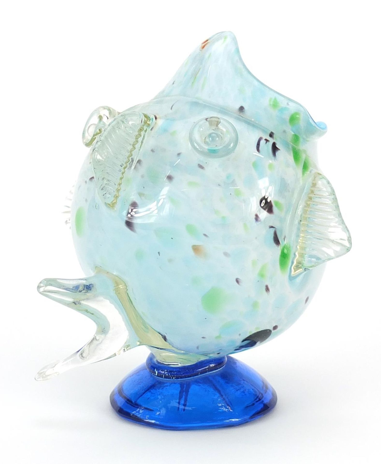 Maltese glass fish vase, 17cm high - Image 2 of 3