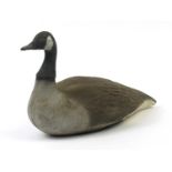 Vintage Carry Lite Canadian goose decoy, 57cm in length