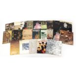 Vinyl LP's including Jethro Tull, Captain Beefheart, Skids, Alice Cooper, Madness, John Mayall Beano