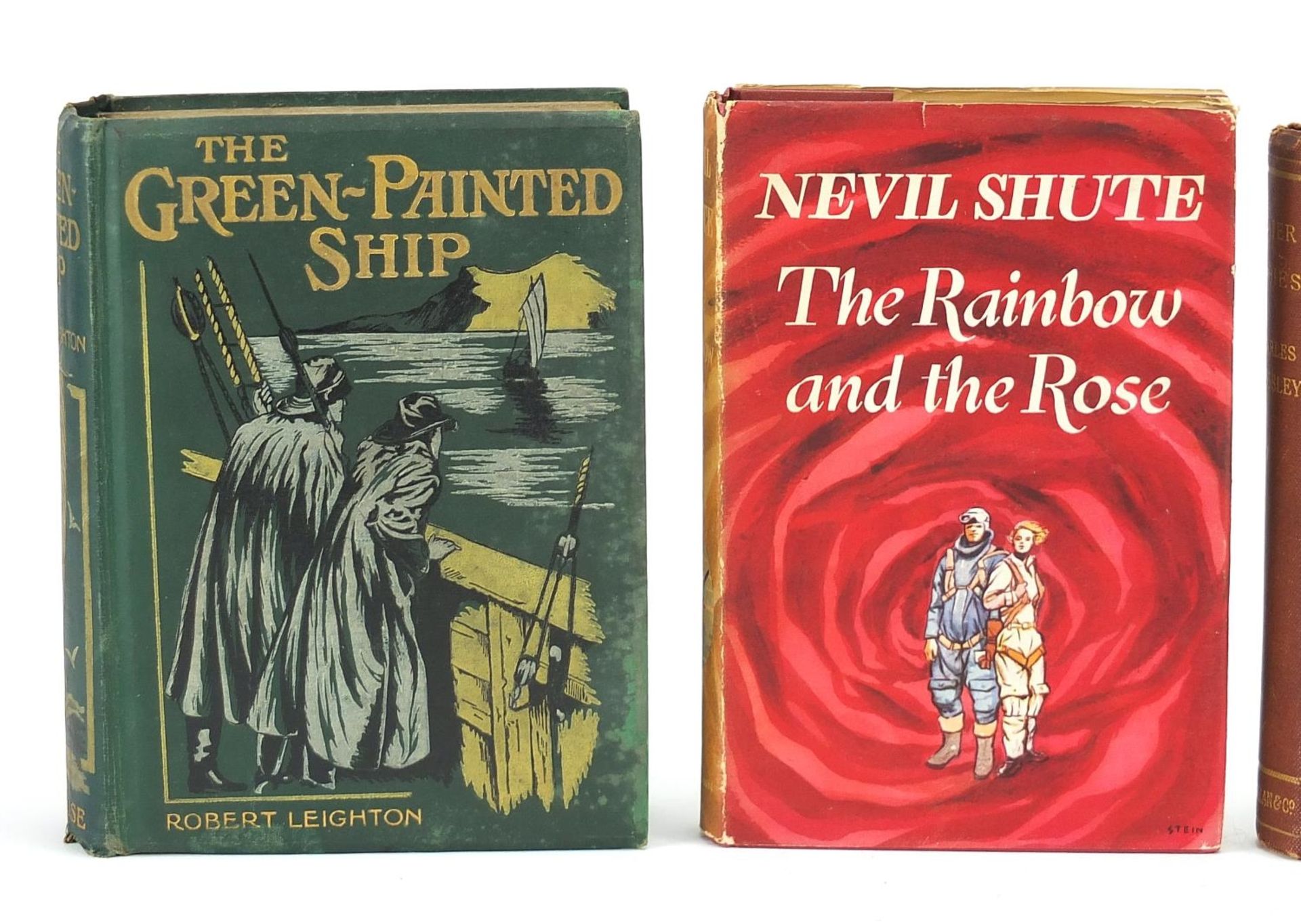 Four hardback books comprising The Water Babies by Charles Kingsley, The Rainbow and the Rose by - Image 2 of 7