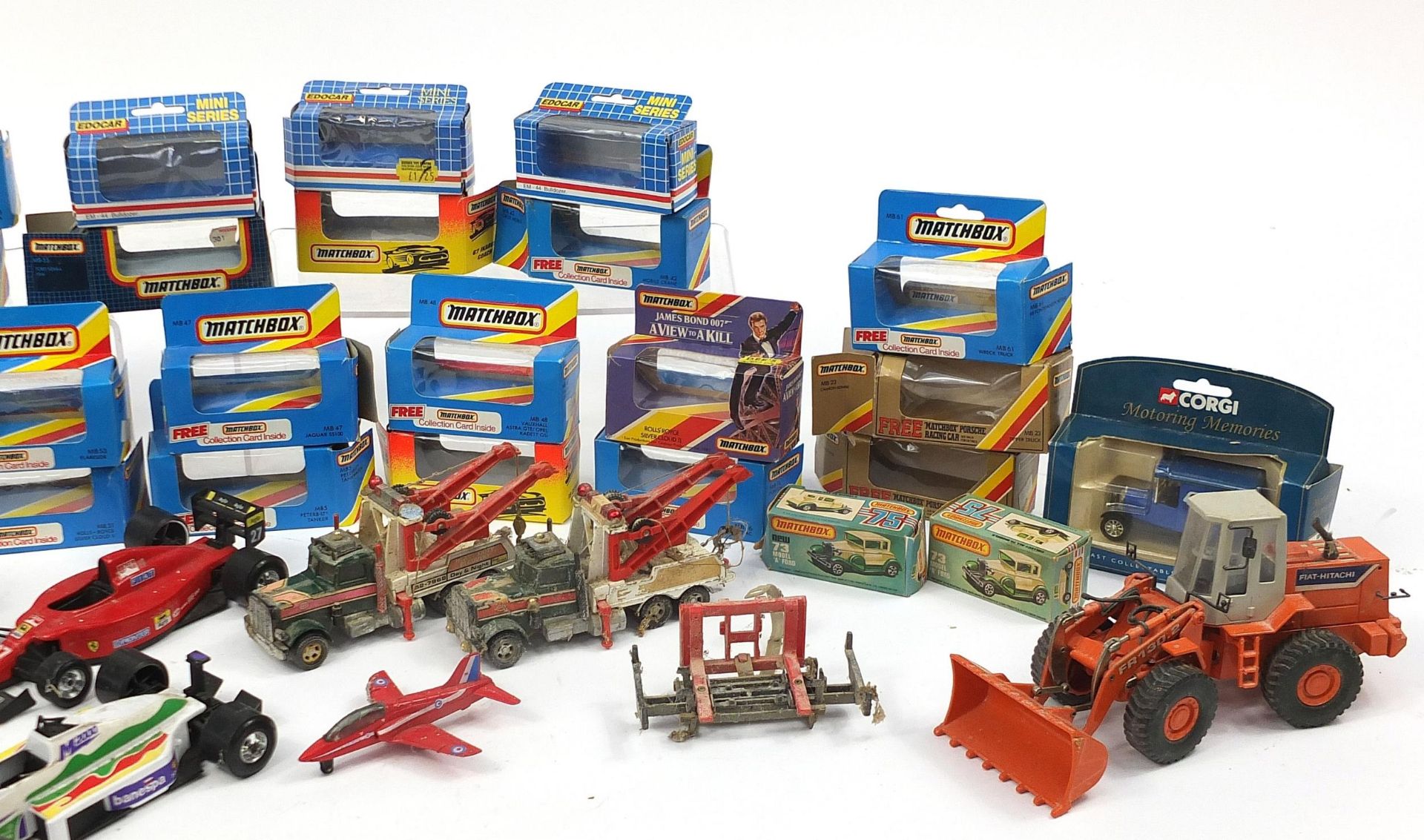 Vintage and later diecast vehicles and Matchbox boxes, including Matchbox Super Kings, Peterbilt - Bild 3 aus 3