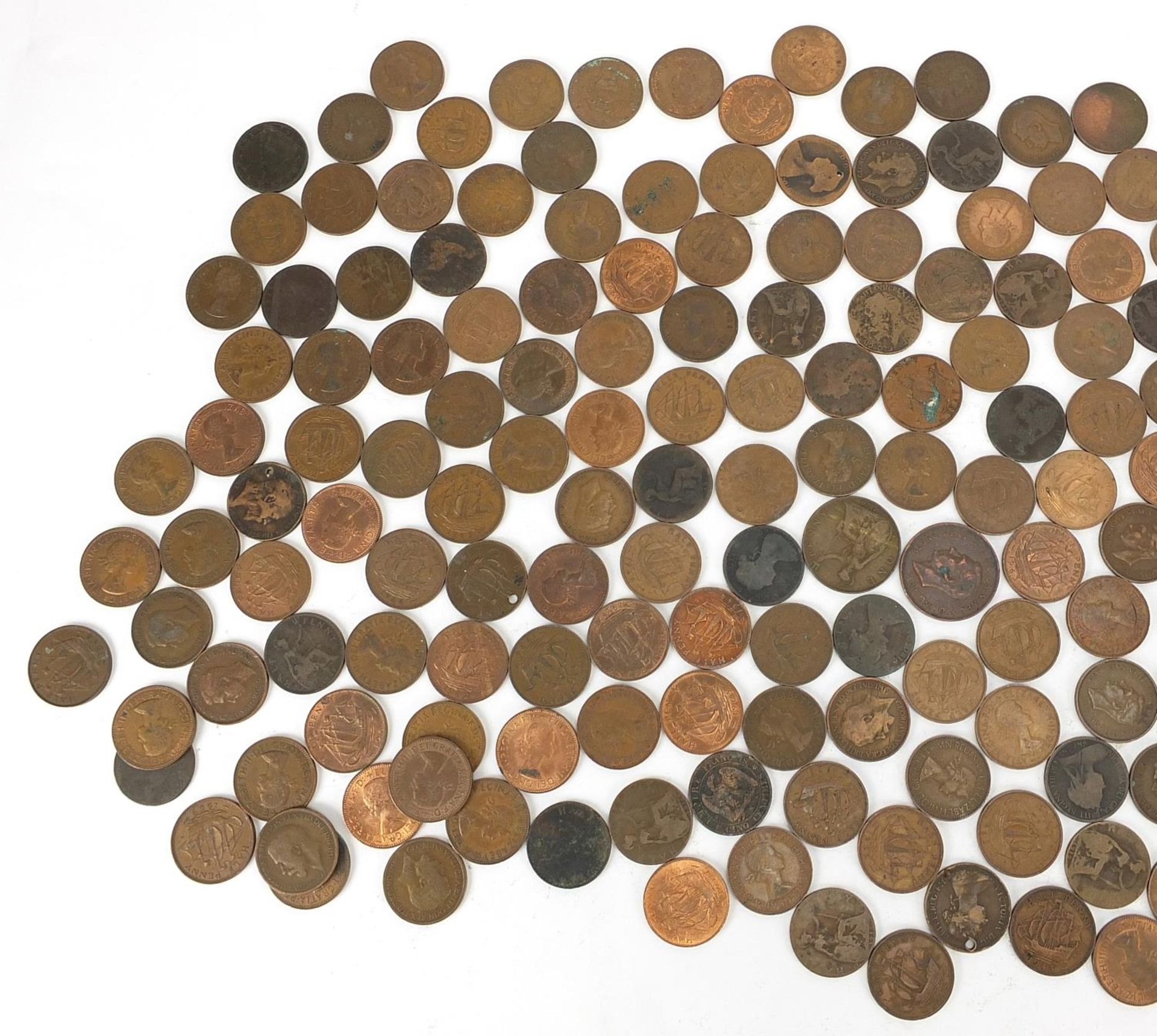 Coinage including half pennies - Image 2 of 3