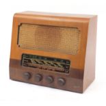 Vintage G. Marconi valve radio, 46cm wide