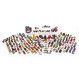 Vintage and later diecast vehicles includinng Matchbox and Hot Wheels